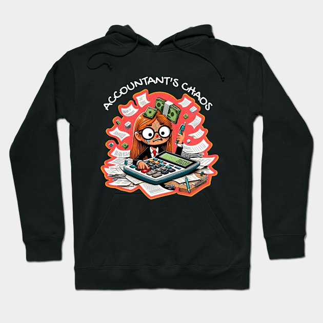 Funny Accountant Hoodie by Create Magnus